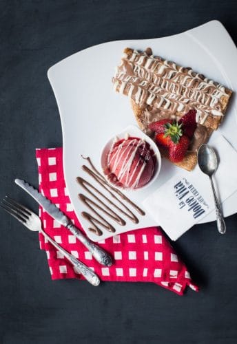 Menu 22 crepe and gelato