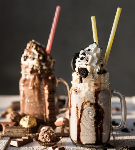 Menu 19 shake- oreo&fr